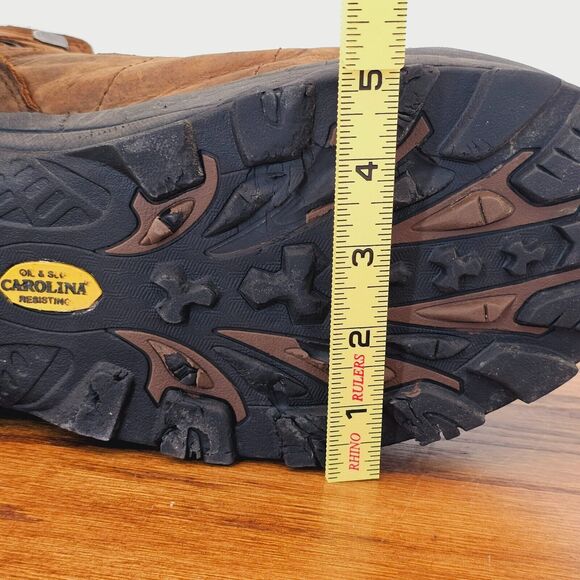 Carolina 4x4 Work Boots Mens 14D CA4025 Hiking Outdoor Brown Leather Waterproof main image 8